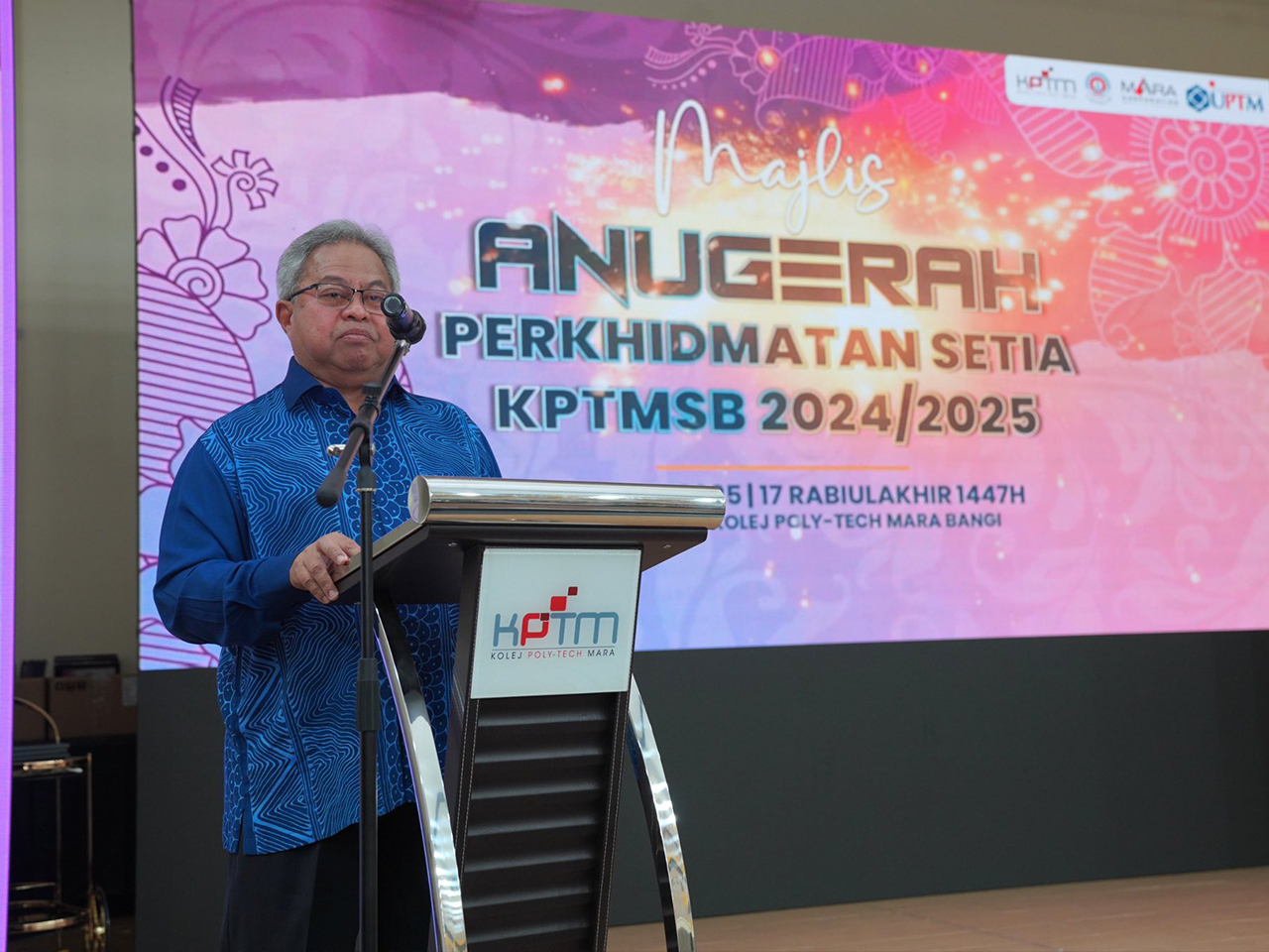 09 Oktober 2025 | KPTM Sdn. Bhd. Raikan 170 Penerima Anugerah Perkhidmatan Setia 2024/2025